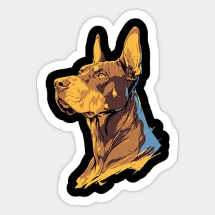 doberman Sticker